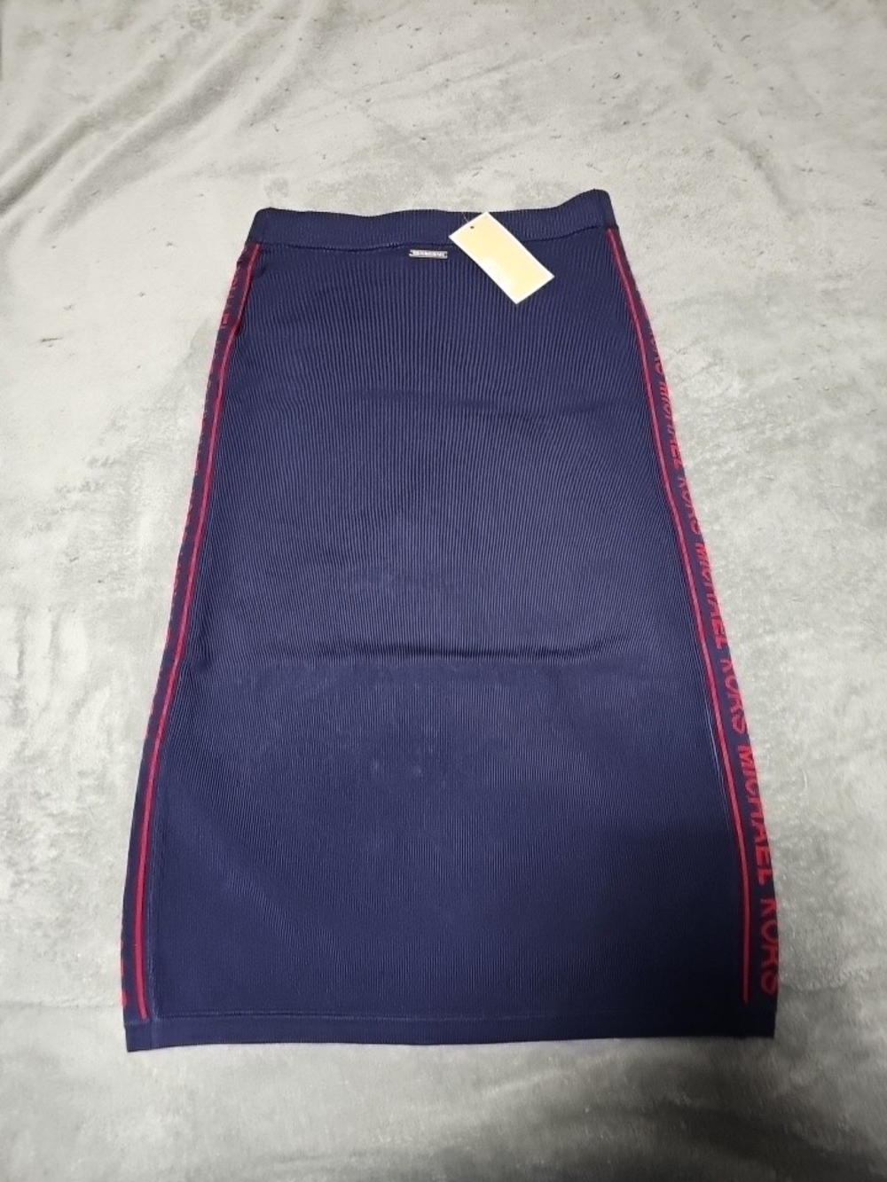 Michael Kors XS Logo Tape Stretch Viscose Skirt - XS - New Old Stock